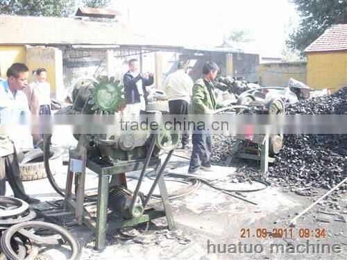 Waste Used tire cutting machine rubber tire cutting machine