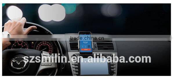 360 degree rotatable adjustable 5" Car Air Vent Mount Phone Holder for iPhone 6 plus,iPhone 4/4s/5/5s/5c/6,Samsung S3/S4/S5/S6