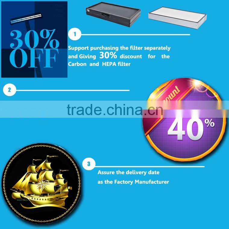 Fixed with LCD Screen and Compartment ,SSC 805LS ductless filtering chemical storage cabinet