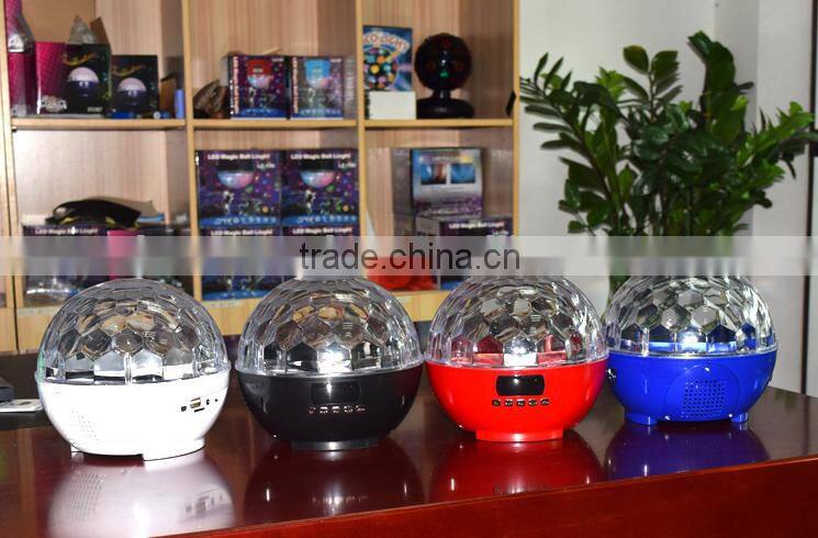Stage lights speaker Bluetooth stereo Bluetooth speaker Lighting speaker Bar scene light speaker Party speaker LED speaker OEM