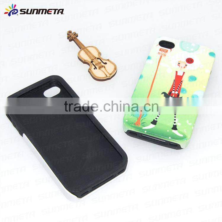 sublimation mobile case/covers for iphone 4 made in china