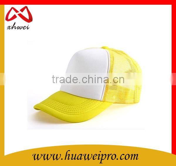 Manufacturer NEW Blank Sports Trucker Cap Mesh Custom Trucker Cap Plain
