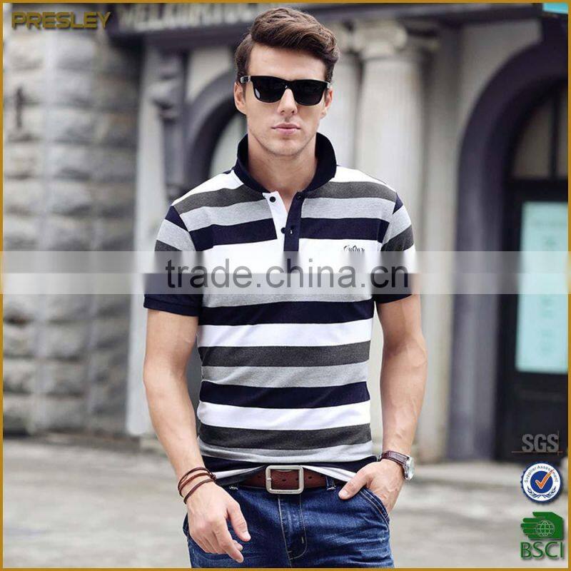 hot selling summer 100%cotton short-sleeves polo shirts wholesale china