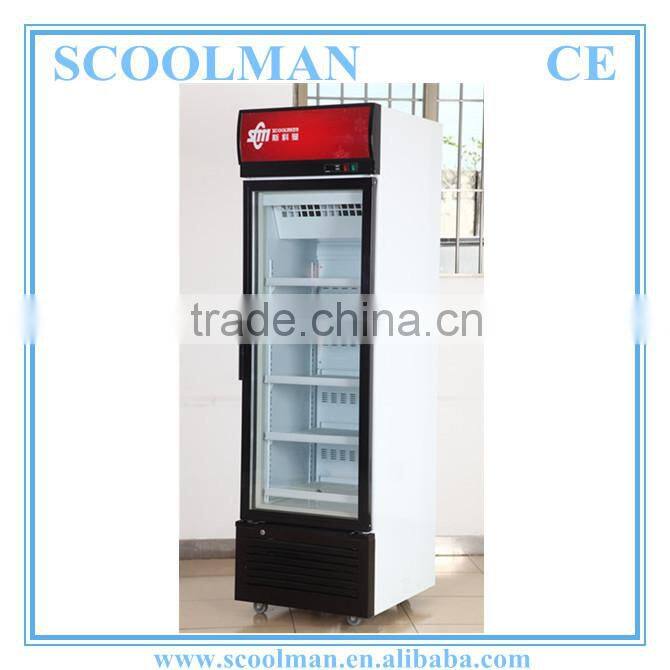 Supermarket Single Door Commercial Display Freezer