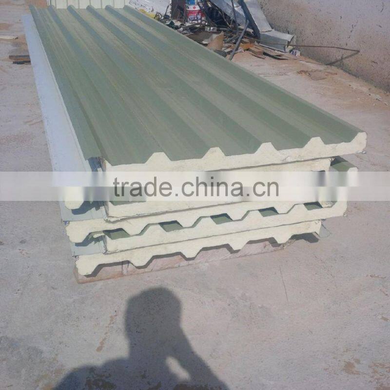 Insulated PUF(B2/B3) Roof-Wall Sandwich Panel Dubai Doha Jeddah Muscat Supplier