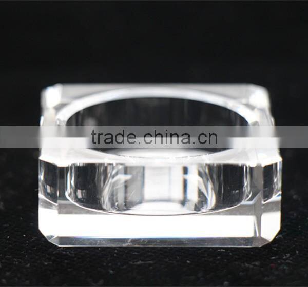 Nice Square Crystal sugar bowl for sugar stock