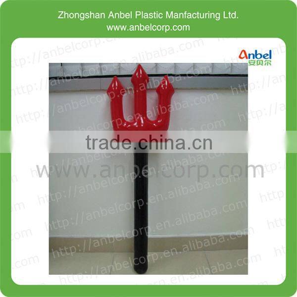 Inflatable Stick trident Birthday Party Favor Red Demon Devil Trident Pitchfork Big Halloween Costume Accessory Weapon 44inch N