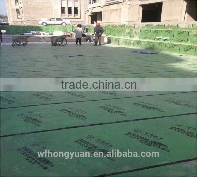 synthetic roof underlayment/self-adhesive modified bitumen waterproofing membrane/bitumen waterproof membrane