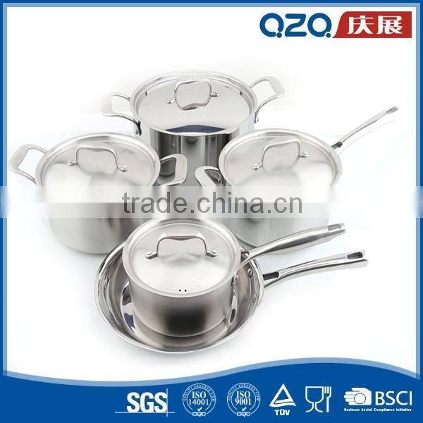 Healthy and harmless high quality Stanless frying pan with nonstick
