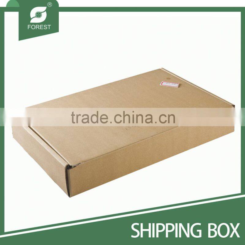 Plain Brown Corrugated Shipping Box