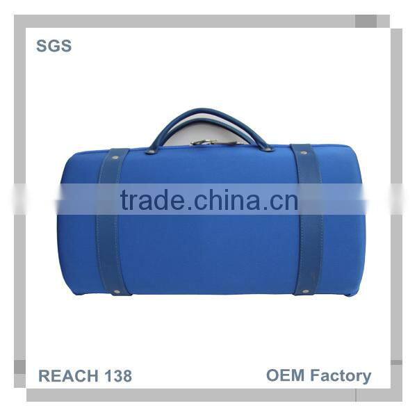 Hot delicate leather portable wine box for bottle and glass