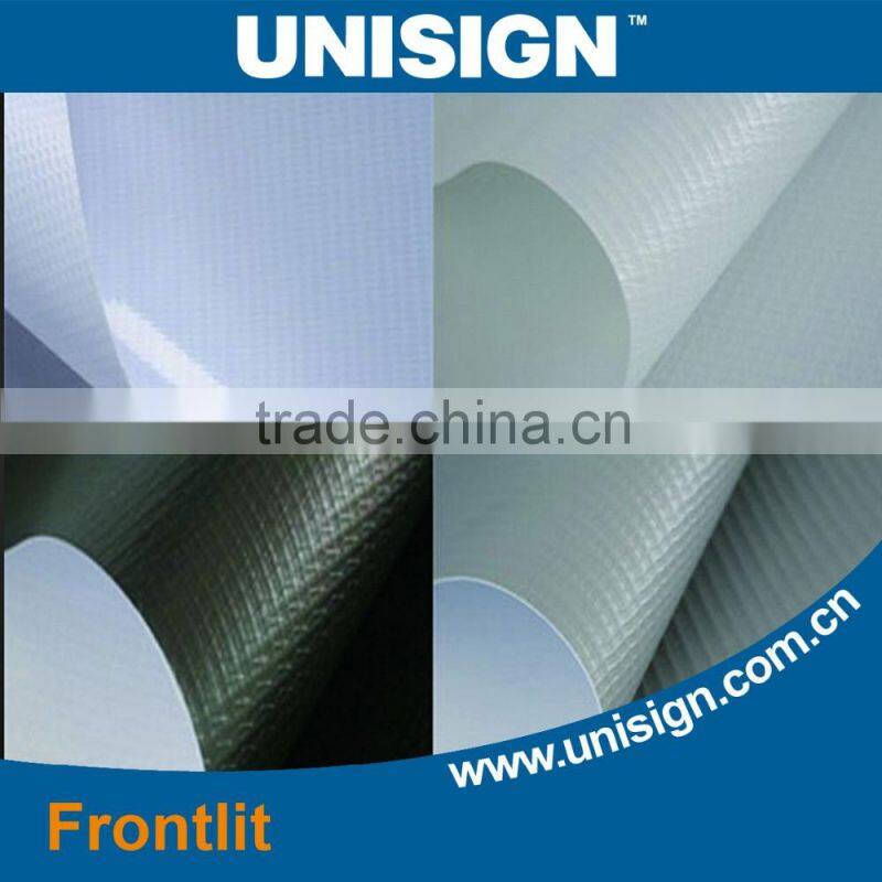 Unisign Water proof construction Hot sale Laminated Frontlit Flex Banner