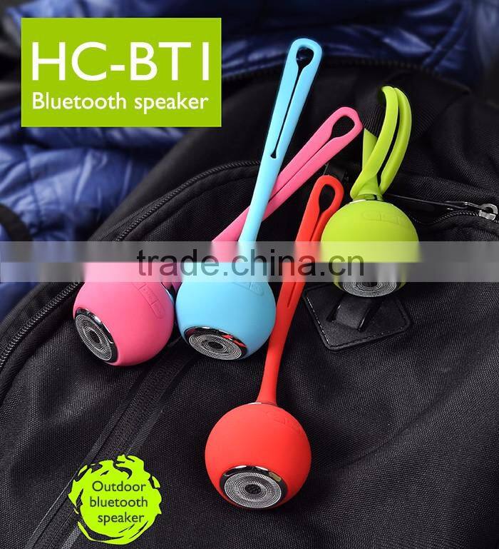 HC-BT1 electronics products silicone bluetooth speaker Waterproof Bluetooth Speaker