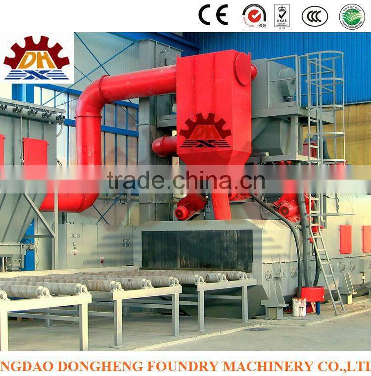 DONGHENG STEEL PLATE SHOT BLASTING MACHINE FINEST QUALITY EFFICIENT RESULTS WITH CE AND ISO9001 CERTIFIED with high quality