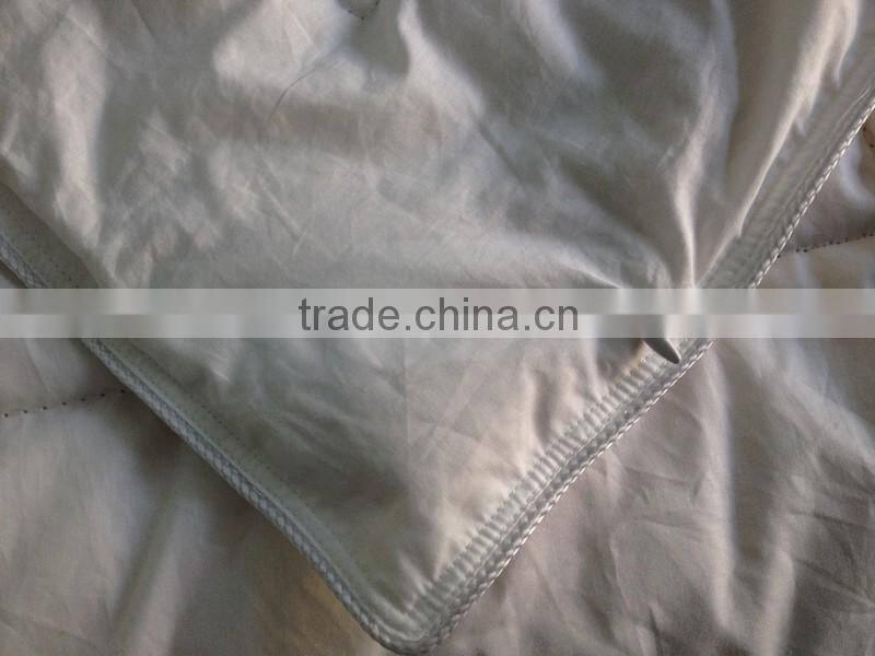 100%cotton quilt with cotton case and cotton filling natural quilt