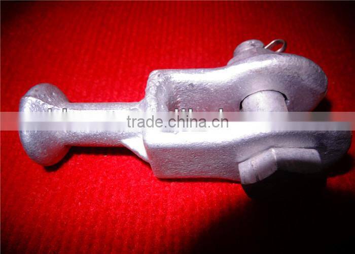 Hot dip galvanized high quality electric power fitting ball clevis