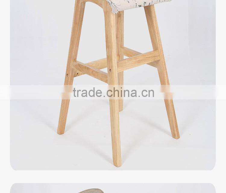 Better High Quality wood Bar Chair with great price Y098