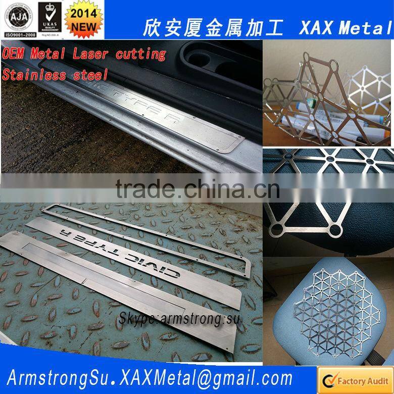 XAX09LC OEM ODM custom titanium ti gold rose yellow red silver metal Air Plasma Arc Cutting provider