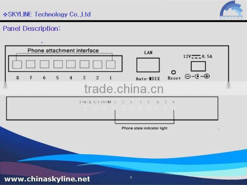8 line call recording box/telephone voice recording box