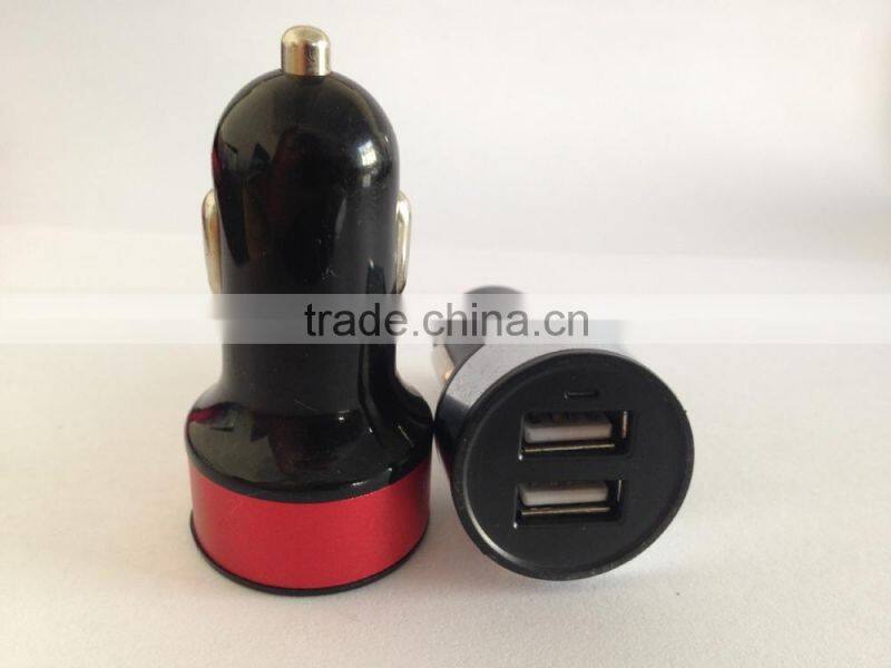 Best Wholesale Colorful Mobile Battery Mini Dual USB Car Charger