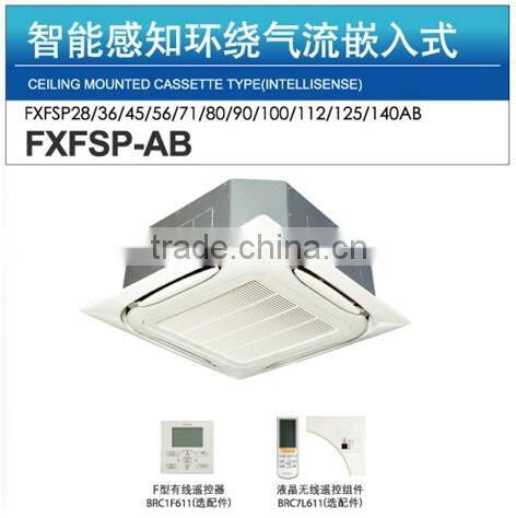 Daikin VRV system air conditioning intellisense ceiling mounted cassette indoor unit