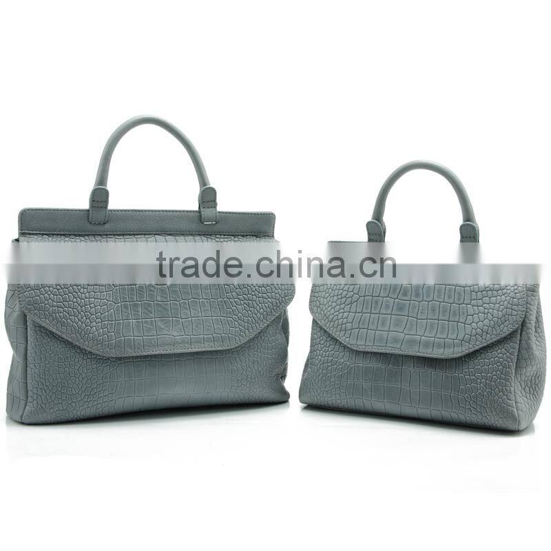 Leather crocodile Tote Bag Fashion women Handbags Ladies 2016, wholesale handbag China