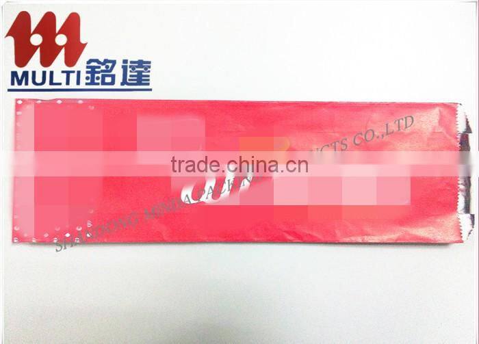 paper bag food grade PE coated snacks packaging