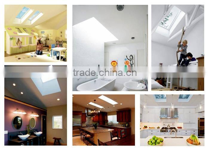 With a safety net for the daylighting of the dome pyramid roof window