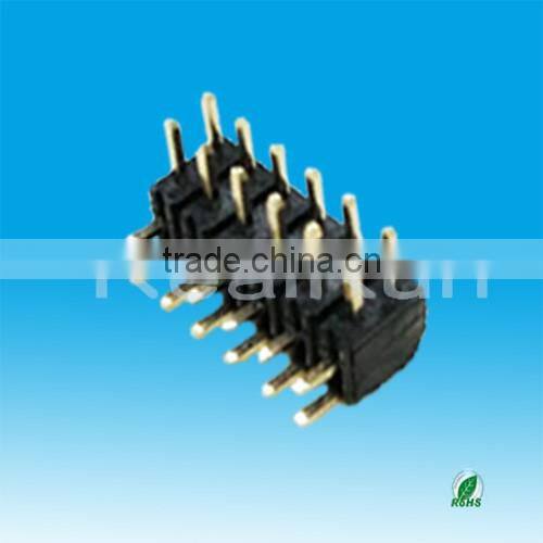 2.0mm Dual Row Right Angle Type Pin Header connector