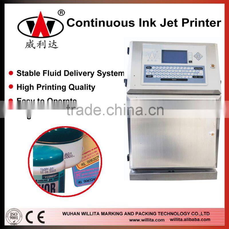 For cable bottle cans packages inkjet printer for pvc