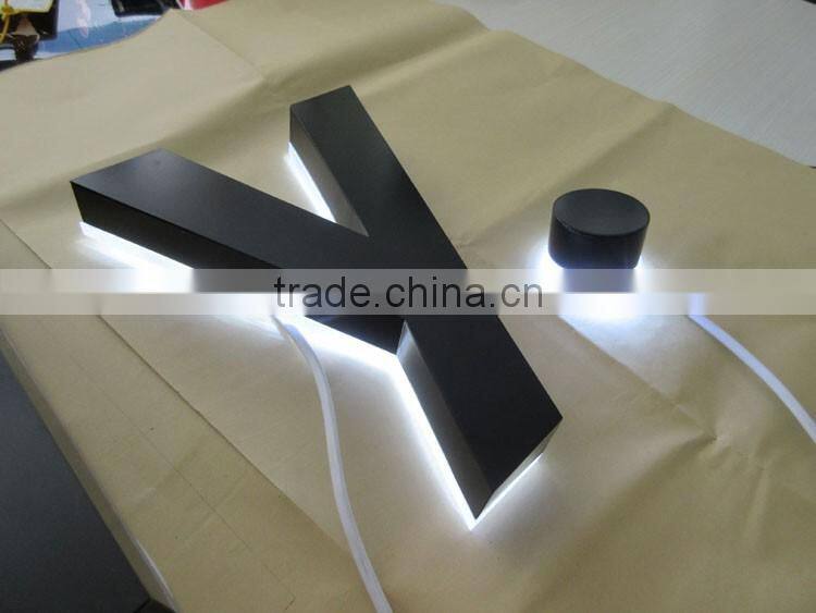 Customized outdoor indoor alphabet letter 3d signs