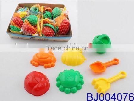 7pcs Deluxe Plastic Sand toy Big Beach Toy playset for Kids