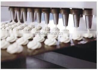KH-QQX-400-600 industrial cookie machine , cookie production line