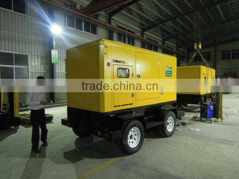 cheap silent portable silent generator 60kva with CE&ISO certificate