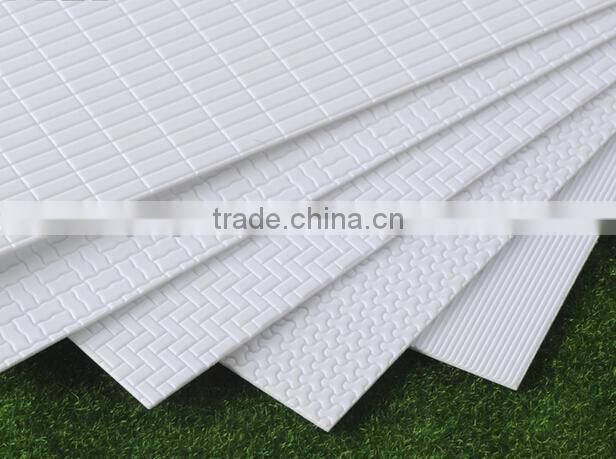 architecture model sheet, 2015 scale sheet, model sheet in plastic profile, building model materials, scale models, family model