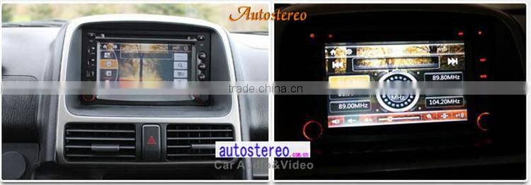 Car stereo 2 Din Car DVD Player GPS Navigation System forJezz Car Audio with Satnav