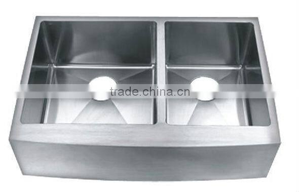 Apron kitchen sink Stainless steel