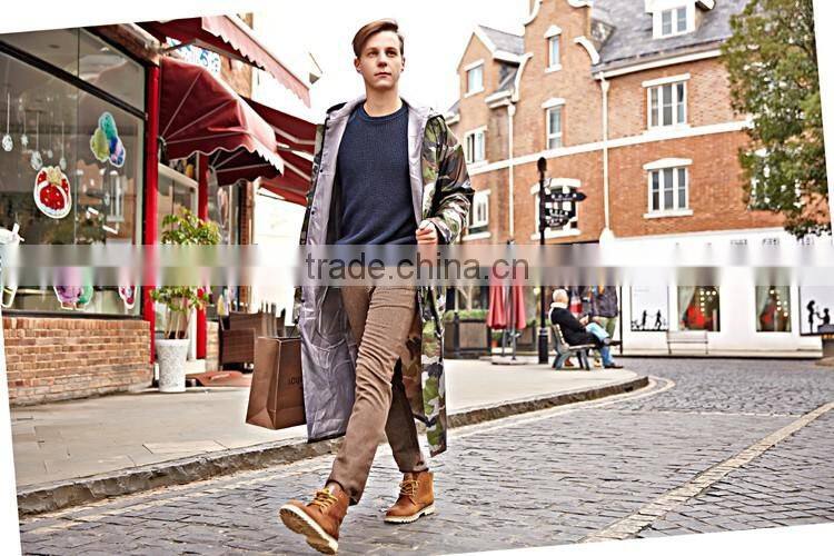 Adult military camouflage long raincoat poncho raincoat sale