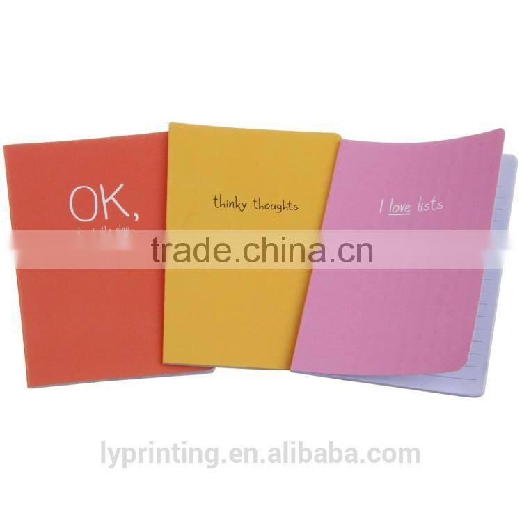Wholesale Custom Coloring Mini School NoteBook