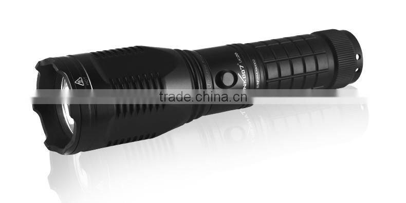 High lumen army torch tactical flashlight from Tank007 factory