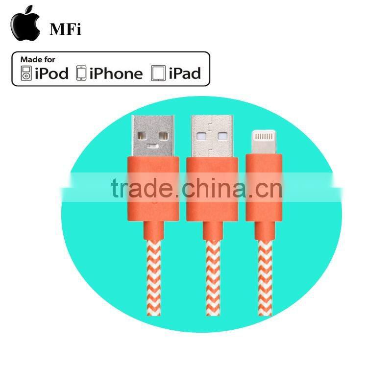 Phone accessories 1m MFi certified 8pin usb cable