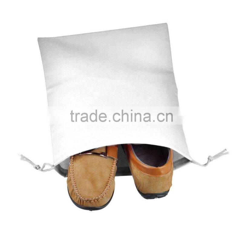 Fashionable portable pull double rope of shoes dust bag