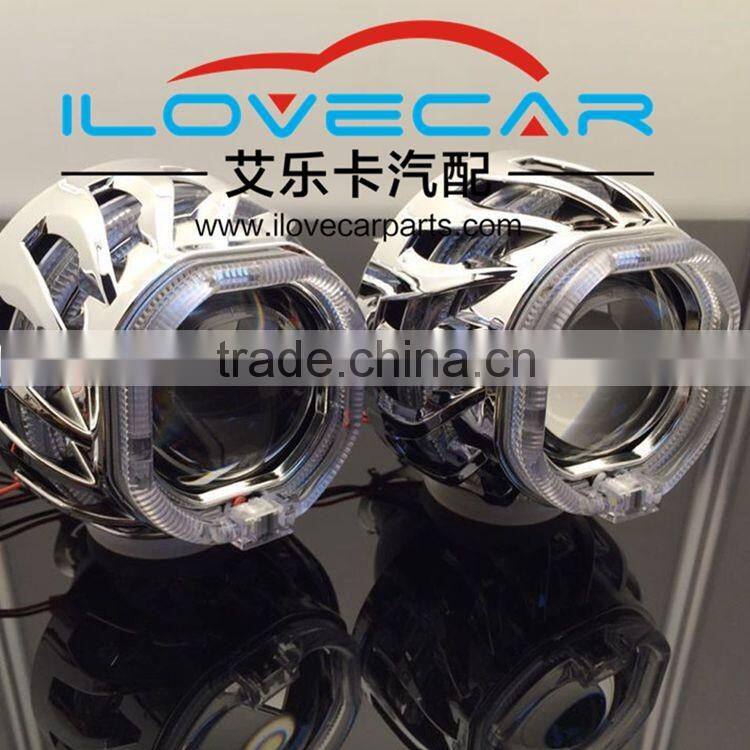 Special miniH1 projector lens kit for auto headlamp lightting retrofit/modify and update parts