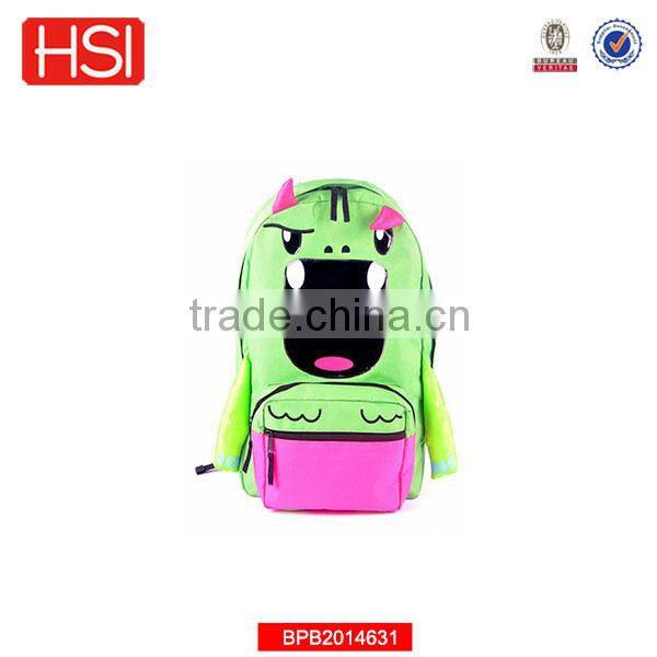 front pocket design wholesale animal backpack for kids