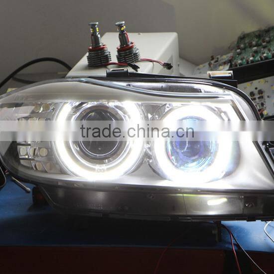 error free h8 80w angel eye lamp for bmw e61 e60 e90 e91 e92 e82 e87 x1 angel eyes led marker light