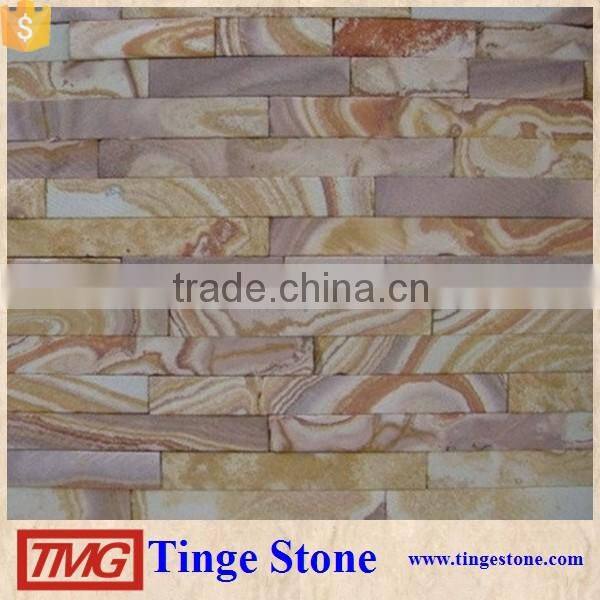 Cultured Stone TIle,Rainbow Sandstone Wall Tiles