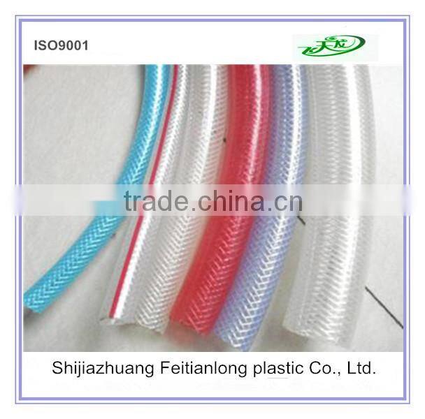 China manufacturer supply PVC Polyester Fiber Braided Reinforced pipe