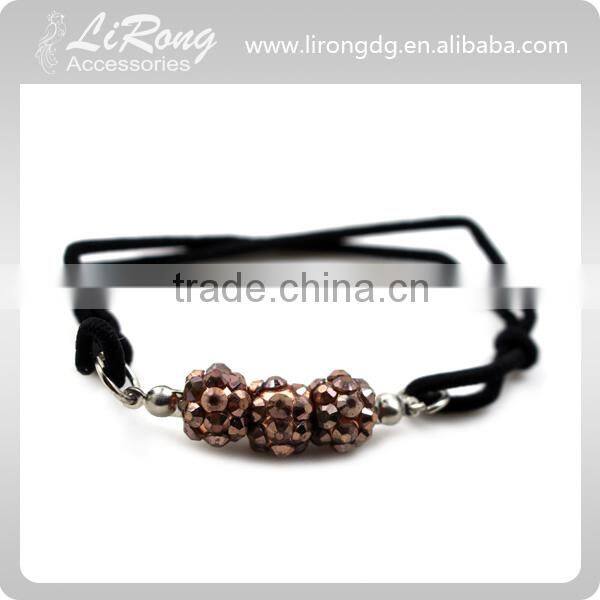 Crystals hair ponytail holders