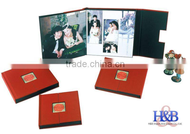 Nice leather photo albums and wedding albums