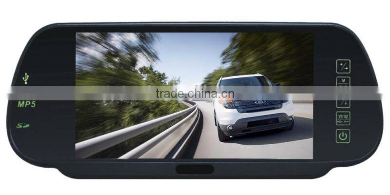 7inch smart side view mirror with sesors